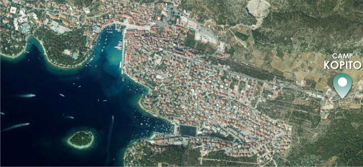 Camp Kopito Hotell Hvar Town Eksteriør bilde